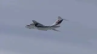 Взлеты Ил-76 Волга-Днепр и Ту-134 Ютэйр