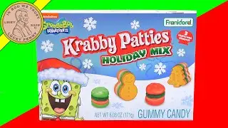Spongebob Squarepants Krabby Patties Holiday Mix Gummy Candies