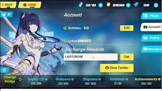 Honkai Impact 3rd v6.6 Hyperion Lounge Redeem Code