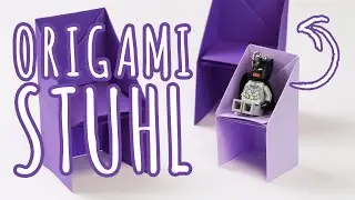 Origami Stuhl falten | Einfache Faltanleitung - Talu.de