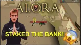ALORA RSPS STAKING THE BANK AWAY(1B+) + GIVEAWAY!