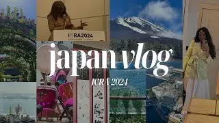 My research took me to Japan! PhD Travel Vlog | ICRA 2024 | Mount Fuji, Shibuya and More