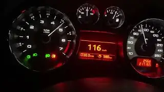 Peugeot RCZ 247HP 0 to 150
