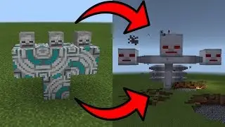 MCPE: How To Spawn the Robot Wither