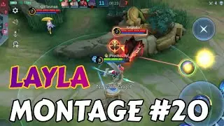 Layla Montage #20 | LOW HP KILLS & LEGENDARIES | MLBB