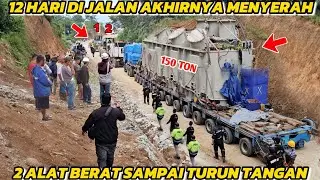 The Most Difficult Drama Throughout the Journey, 150 Ton Truck Crashed