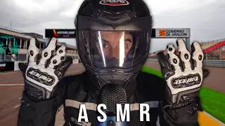 ASMR with my MOTORCYCLE EQUIPMENT (I show it to you)