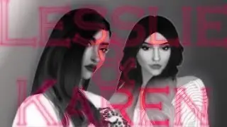 LESSLIE y KAREN POLINESIA en LOS SIMS 4 + Todo el CC 🤩👗