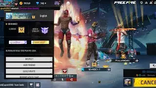 freefire new br ranked push video//hacker gameplay m10z power ✅😱#raistar #ajjubhai #videos #viral