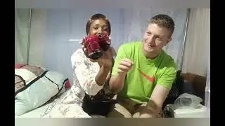 What My American in-laws got me for our wedding😲 || unbox with fiance