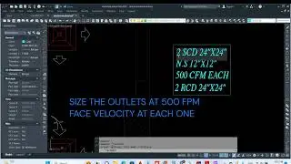 HOW TO SIZE AND DRAW DUCT AND OUTLETS - HVAC BASICS