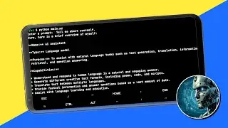 Running AI locally on Phone (with Termux)