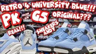 TE ENSEÑO EL RETRO 4 UNIVERSITY BLUE PK REAL MEJOR QUE G5 SNEAKERS ANDY MI PROVEEDOR FAVORITO RIFAAA