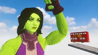 Cars Vs She Hulk | Teardown