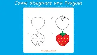 Come Disegnare una Fragola | Tutorial 🍓