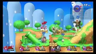 Super Smash Bros. Ultimate Amiibo Battle Mario Bros. & Yoshi VS Kings