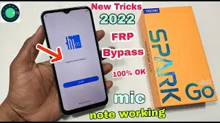 Tecno Spark Go 2022 FRP Bypass Android 11 || ( KE5 ) Google Account Bypass Without Pc | New Trick |
