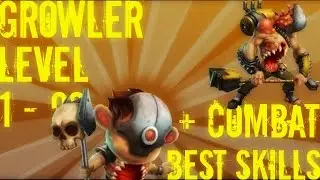 Monster Legends | Growler | Level 1 to 90