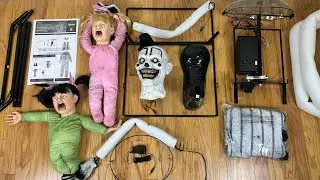Clowning Around Animatronic 2024 Spirit Halloween Unboxing