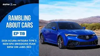 2024 Acura Integra Type S, EPA Proposal, BMW XM Label Red
