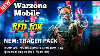 New Tracer Pack: Red Fox Bundle | Taq-v Gun in warzone Mobile