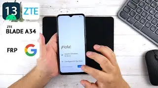 Eliminar Cuenta de Google ZTE Blade A34 | Android 13