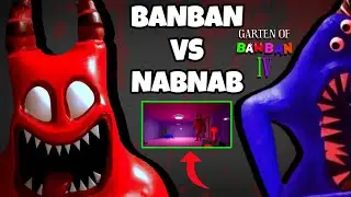 Garten of Banban 4 - Banban vs Nabnab Fight Scene