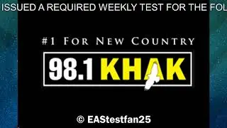 KHAK Required Weekly Test #4 (EAS #52)