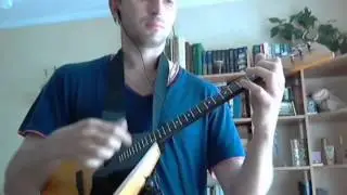 Metallica "Blackened" balalaika cover (Home video)
