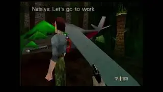 Lili Plays Goldeneye 007 [Blind] Part 15 - Jungle