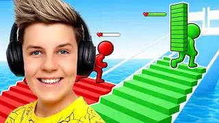 🚨Can We Go NOOB to HACKER in BRIDGE RACE! 🚨Prezley