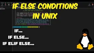 Mastering if and else in UNIX