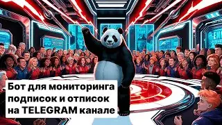🟢 Бот для отслеживания подписок, отписок Telegram-канала. Мониторинг  блокировки бота подписчиками