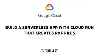 Build a Serverless App with Cloud Run that Creates PDF Files || GSP644 || #googlecloud #gcloud