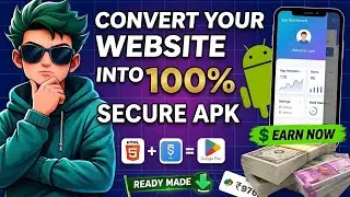 Turn Your Website into APK Safely | Full Tutorial 🤑