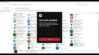 Valorant Uninstall process| Riot client is running error