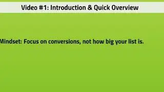 Introduction & Quick Overview | Building Your Buyers List