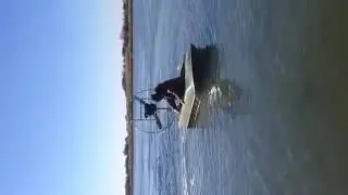 Аэродвигатель 4 л.с. на Романтике