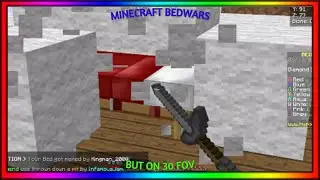Bedwars but on 30 FOV