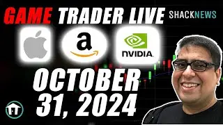 Game Trader Live - October 31, 2024 - Reacting to AAPL, AMZN, INTC Earnings & More