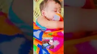 gn 😴 cute Prashvi 😍 #psimom #psikorde #motherhood #cutebaby #prashvi #arnav #love