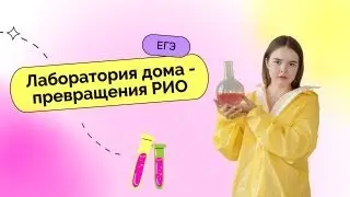 Лаборатория дома - превращения РИО | ЕГЭ 2023