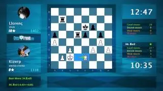 Chess Game Analysis: Kizerp - Llorenç : 1-0 (By ChessFriends.com)