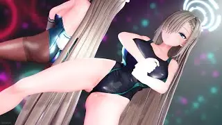 【MMD】The Magic Bomb (+Backview)【Ichinose Asuna - Blue Archive】