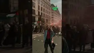 Лондонский мост остановили ради Палестины
