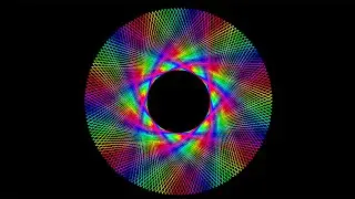 Vibrant Kaleidoscope: A Python Art Odyssey 
