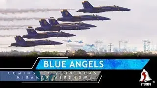 The Blue Angels at the MCAS Miramar Airshow!