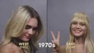 100 лет красоты ФРГ vs ГДР