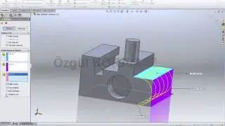 SolidWorks Tam Yüz Radyüs