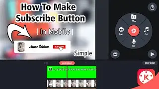 How to make Subscribe Button Animation Green Screen In Mobile😱| Subscribe Bell Intro Kaise Banaye🔔✅